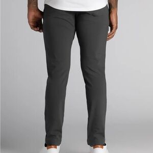 Men's Gray Pants - Bylt Basics Everyday Pant 2.0 - Charcoal